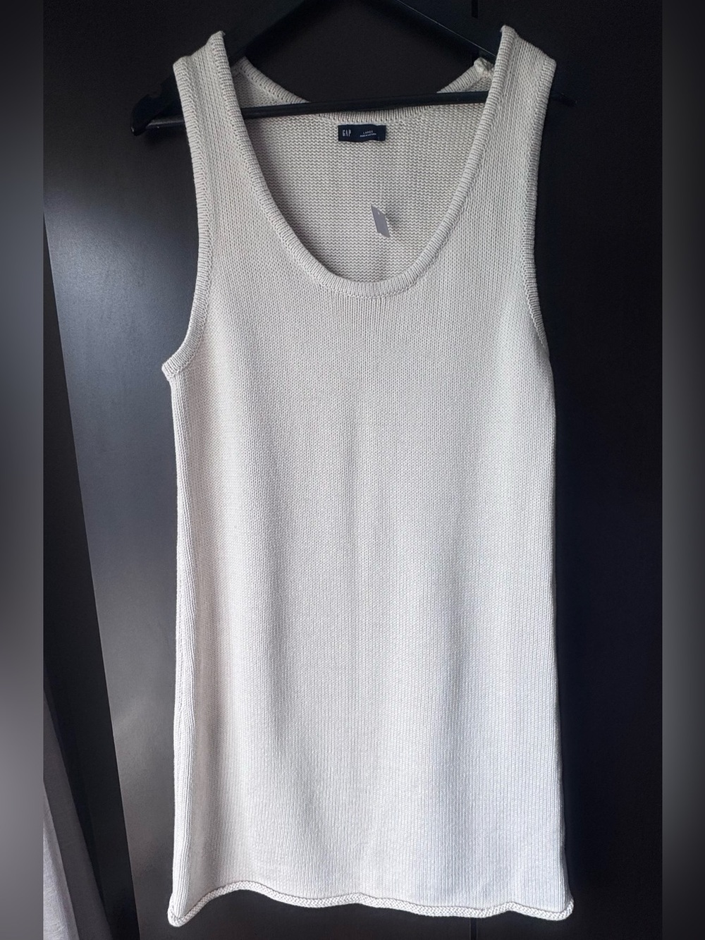 GAP Cream Knit Mini Dress